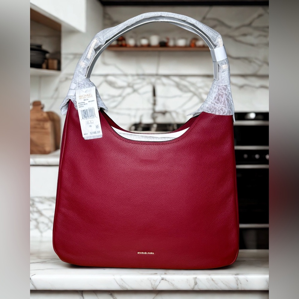 Michael Kors lg Nolita Leather Hobo Bag